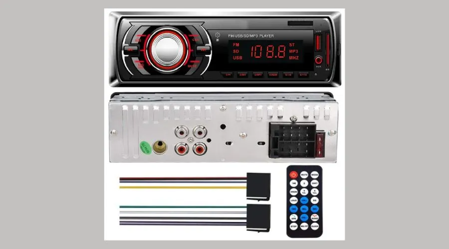 Radio samochodowe USB, AUX, Bluetooth, MP3 Pilot 1-DIN 